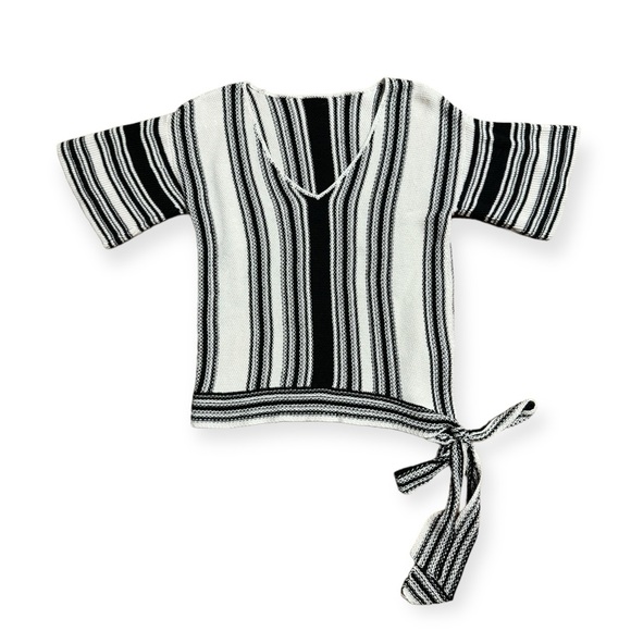 Ralph Lauren Sweaters - Ralph Lauren Linen-Blend Flutter-Sleeve Top